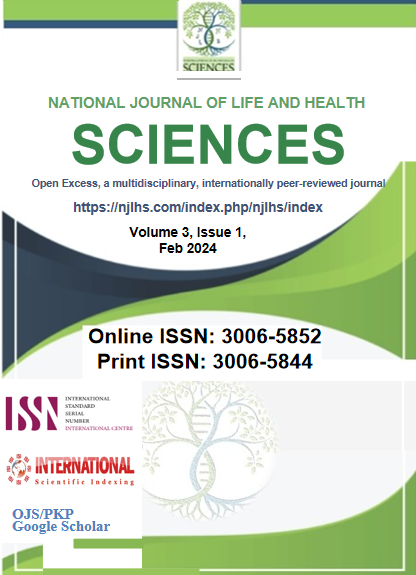 					View Vol. 3 No. 1 (2024): National Journal of Life and Health Sciences
				